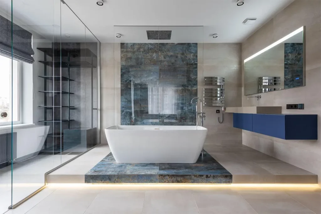 Bathroom in Natural Stone